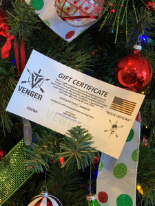 Gift Certificate: Venger Tactical Concealed Handgun Permit (CHP) course Gift Certificate